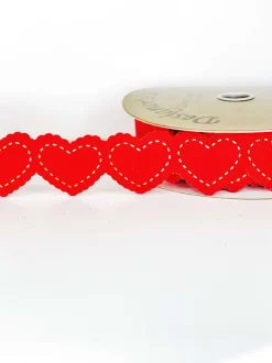 Wedding Showers^Direct Export Co. Row Of Hearts Ribbon