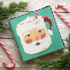Wall Decor^The Round Top Collection Santa Mug Mini Gallery Art