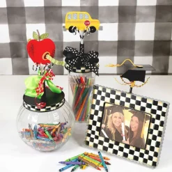 Table Decor^The Round Top Collection School Bus Finial