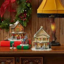 Table Decor^Department 56 Schwartz's House, Dept. 56 Village