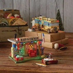 Table Decor^Department 56 Selling The Bait Shop, Dept. 56 Village