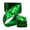 Ribbon^D. Stevens Sequin La Garconne Emerald Green Ribbon, 2.5" X 10Yd