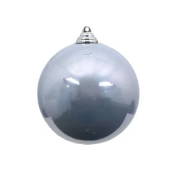 Ball Ornaments^Farrisilk Silver Candy Apple Ball Ornament, 8"