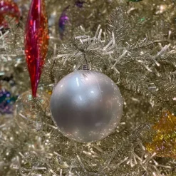 Ball Ornaments^Farrisilk Silver Candy Apple Ball Ornament, 8"