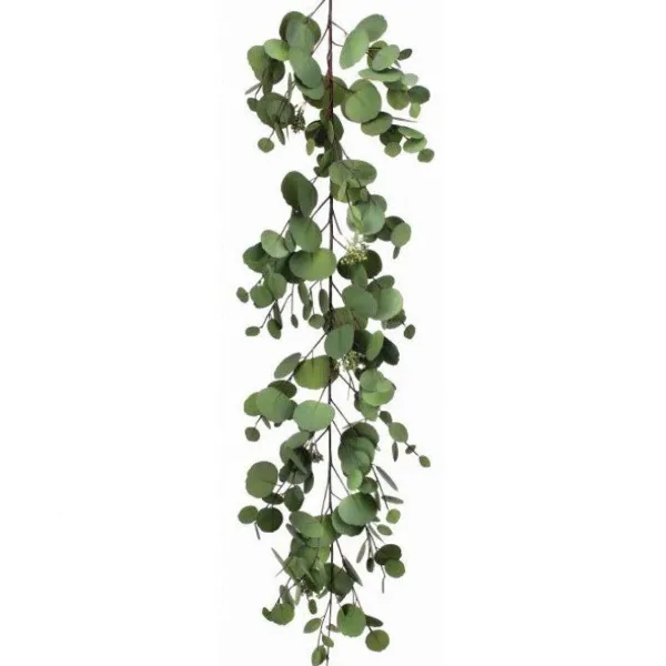 Table Decor^Regency Silver Dollar Eucalyptus Garland, 48"