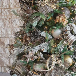 Ball Ornaments^Farrisilk Silver Glitter Ball Ornament, 4