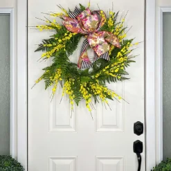 Door Decor^* Simply Spring Wreath