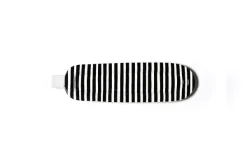 Celebrate Birthday^Happy Everything Skinny Oval Black Stripe Mini Entertaining Platter By !