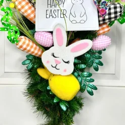 Floral^Liberty Floral Sleepy Bunny Head Spray
