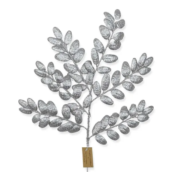 Floral Decor^Direct Export Co. Sliver Honey Locust Glitter Spray