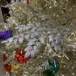 Floral Decor^Direct Export Co. Sliver Honey Locust Glitter Spray