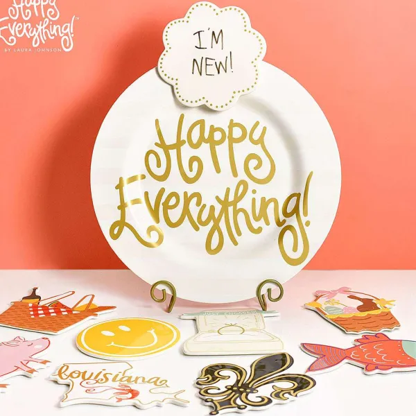 Spring Happy Everything^Happy Everything Smiley Face Mini Attachment By !