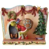 Home Accents^Department 56 Sneaky Grinch Stealing Presents Story, Dept. 56 Village
