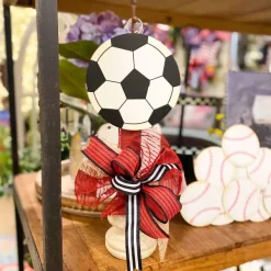 Table Decor^The Round Top Collection Soccer Ball Charm