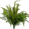 Spring^CRI Soft Touch Mixed Fern Bush, 21"