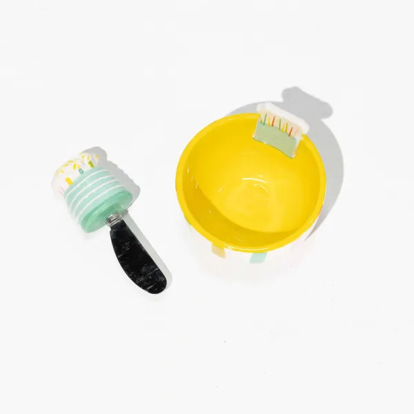 Table Decor^Coton Colors Sparkle Cake Embellishment Spreader By Happy Everything!