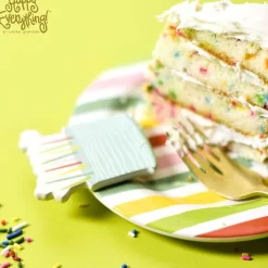 Kitchen & Dining^Coton Colors Sparkle Cake Embellishment Plate By Happy Everything!