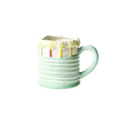 Celebrate Birthday^Happy Everything Sparkle Cake Shaped Mug By !