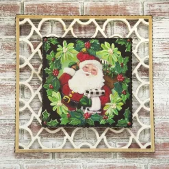 Wall Decor^The Round Top Collection Square Lattice Charm Art Display