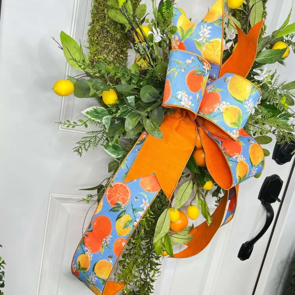 Spring^* Squeeze The Day Wreath