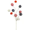 Floral^Liberty Floral Star Stripe Ball Spray