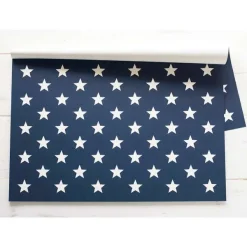Party Diy^Hester & Cook Stars On Blue Placemat Sheets