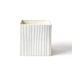 Diy Containers^Happy Everything Stone Mini Stripe Medium Nesting Cube By !
