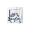 Kitchen & Dining^Happy Everything Stone Stripe Square Big Entertaining Platter By !