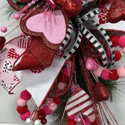 Floral^Liberty Floral Stripe Heart Spray