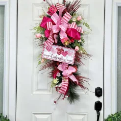 Floral^Liberty Floral Stripe Heart Spray