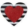 Wall Decor^Craig Bachman Striped Glitter Heart