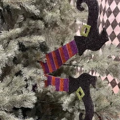 Wall Decor^Craig Bachman Striped Glitter Witch Legs