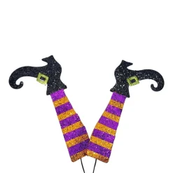 Wall Decor^Craig Bachman Striped Glitter Witch Legs