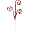 Floral^Craig Bachman Striped Yarn Curl Spray