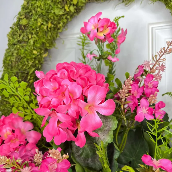 Spring^* Summer Blooms Wreath
