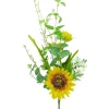 Floral Decor^Liberty Floral Sunflower Filler Spray