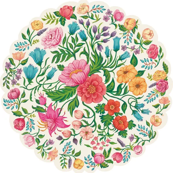 Spring^Hester & Cook Sweet Garden Posey Placemat Sheets