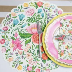 Kitchen & Dining^Hester & Cook Sweet Garden Posey Placemat Sheets