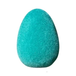 Table Decor^180 Degrees Teal Flocked Eggs