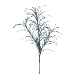 Sprays^Regency Teal Glitter Sequin Pampas Grass Spray, 34"