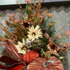 Floral Decor^Liberty Floral Teasel Spray X3