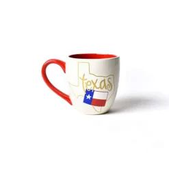 Kitchen & Dining^Happy Everything Texas Motif Mug By !