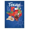 Signs^Evergreen Texas State Garden Suede Flag