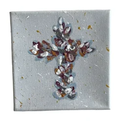 Celebrate Baby^CYTA Art Textured Cross Art