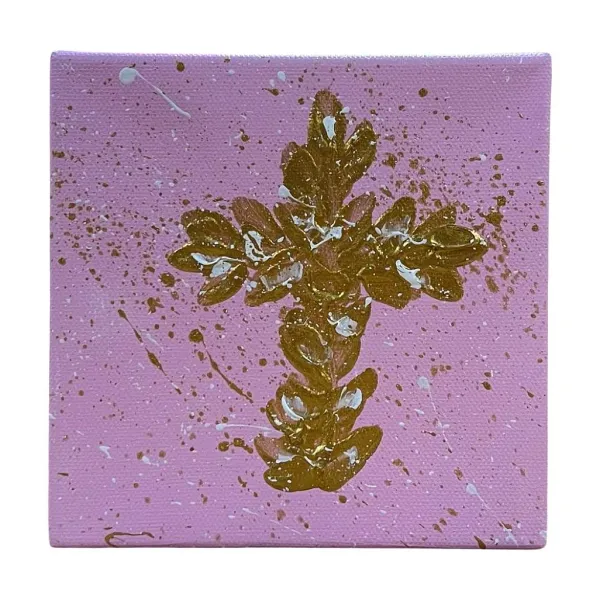 Celebrate Baby^CYTA Art Textured Cross Art