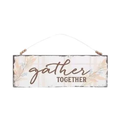 Focal Points^Burton & Burton Thankful Fall Plaid Sign