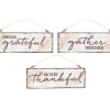 Table Decor^Burton & Burton Thankful Fall Plaid Sign