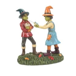 Table Decor^Department 56 The Squirting Frog Trick, Dept. 56 Village