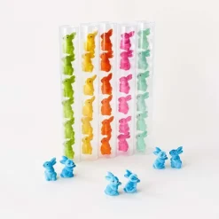 Figurines^180 Degrees Tiny Flocked Bunnies