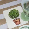 Party Diy^Hester & Cook Topiary Cocktail Napkin Set